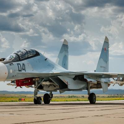 Российский Су-30СМ был поднят на перехват двух самолетов стран НАТО над Черным морем