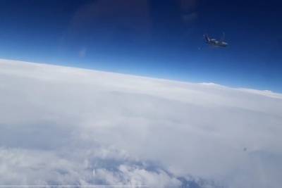 Появились кадры перехвата двух самолетов НАТО у границы России
