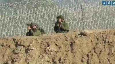 Видео в Газе: солдаты ЦАХАЛа расстреливают огненные шары из табельного оружия