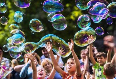 В Петербурге пройдет фестиваль мыльных пузырей