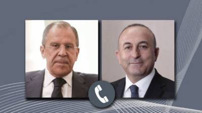 Лавров и Чавушоглу обсудили ситуацию в Сирии и Ливии