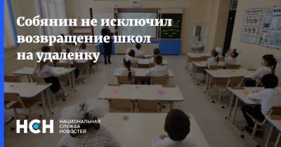Собянин не исключил возвращение школ на удаленку