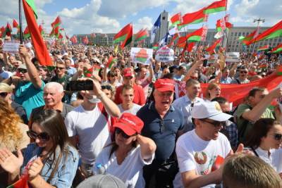 Митингующий в поддержку президента Белоруссии: я хотел попасть на такое мероприятие всегда