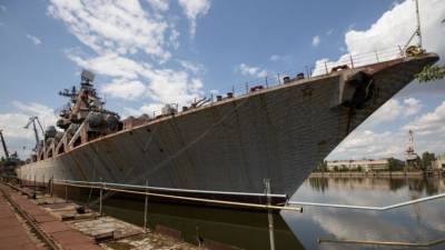 Журавко показал ужасающее состояние ракетного крейсера «Украина»