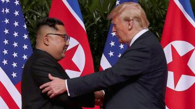 Дональд Трамп - Ким Ченын - Ким Чен - Трамп снова заявил о своих хороших отношениях с Ким Чен Ыном - gazeta.ru - США - КНДР - Сеул - шт.Пенсильвания