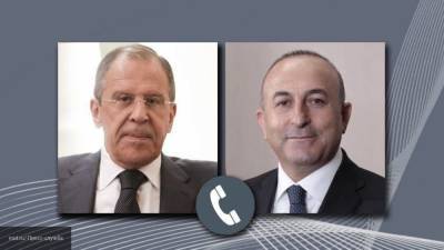 Лавров провел телефонный разговор с турецким коллегой