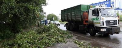 Коммунальные службы Томска устранили последствия минувшего урагана