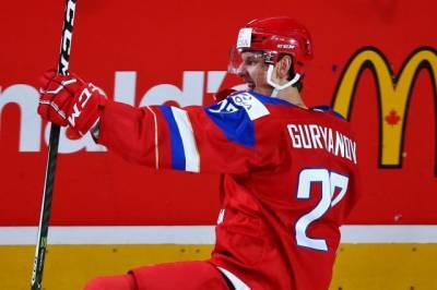 Гурьянов первым из россиян забросил четыре шайбы в матче плей-офф НХЛ
