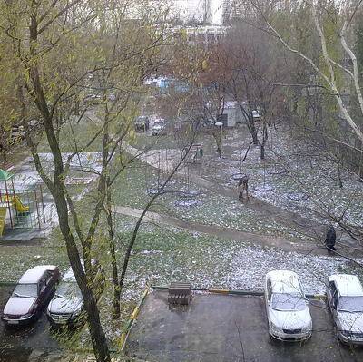 Первый снег выпал в некоторых районах Магаданской области