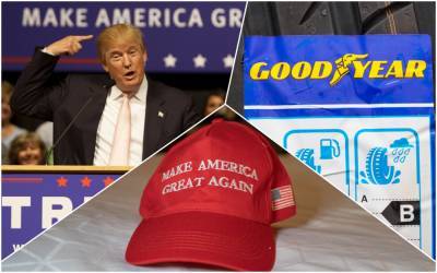 Трамп зовет к бойкоту Goodyear: там не те слоганы
