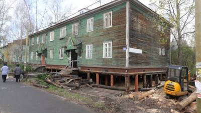 Аварийные деревянные дома Архангельска расселят за 22 млрд рублей