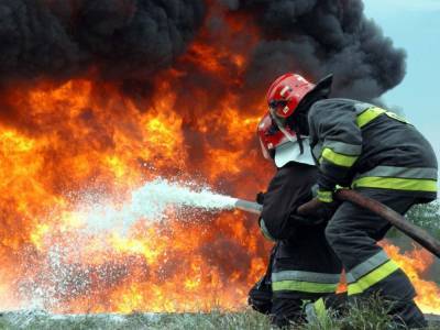 В селе под Мелитополем пожарные ликвидировали пожар в частном доме