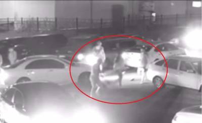 Появилось видео конфликта, в котором порезали водителей и расстреляли «Тойоту»