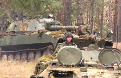 На западной границе Беларуси проходят военные учения