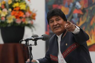В Боливии на бывшего президента Моралеса завели дело об изнасиловании