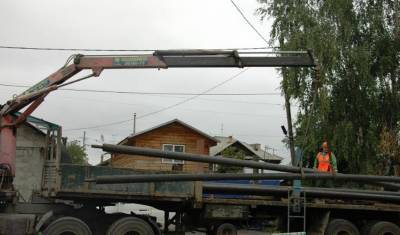 В Тюмени на улице Казанская заменили 460 метров труб для теплоснабжения частных домов