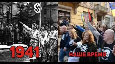 Украинские нацисты всё чаще демонстрируют свою юдофобскую личину