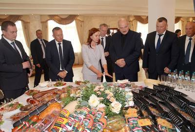 А. Лукашенко посетил агрокомбинат «Дзержинский»