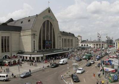 В Киеве сообщили о "заминировании" Центрального железнодорожного вокзала