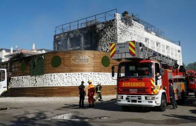 Сильный пожар в испанском отеле: погиб человек, 9 ранены