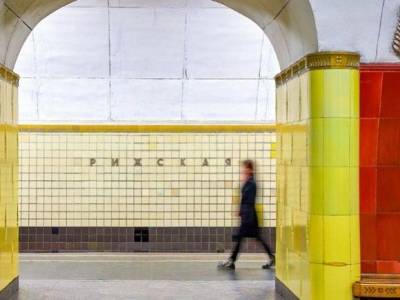 Москвичам напомнили о предстоящем закрытии станции метро «Рижская»