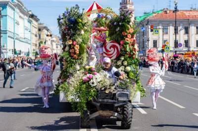 Фестиваль цветов в этом году будет посвящен медикам Петербурга