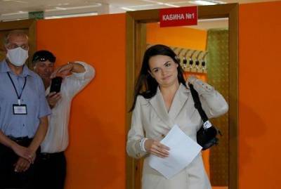 Тихановская обжаловала результаты президентских выборов