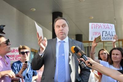 Глава Миздрава Белоруссии рассказал о поддержке людей после акции протеста