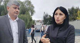 Вдова Цкаева потребовала наказать обвиняемых за срыв заседаний суда