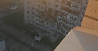 Взрыв газа произошел в пятиэтажке в Ярославле