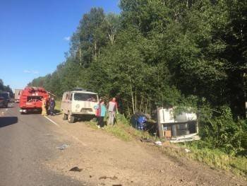 В жуткой аварии на трассе Чекшино – Тотьма – Никольск один человек погиб и трое тяжело ранены