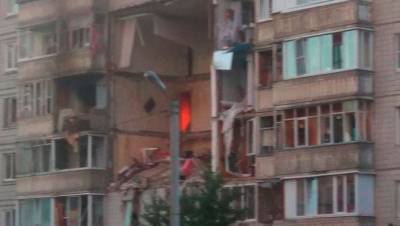 Взрыв газа разрушил перекрытия дома в Ярославле