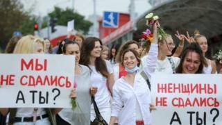 Беларусь: российские журналисты на госканалах и выступления Тихановской и Цепкало. Главное к вечеру пятницы