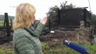 В Башкирии у семьи с 6 детьми сгорел дом