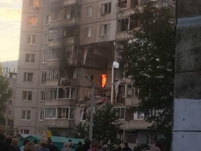 Взрыв газа в Ярославле бы снят на видео