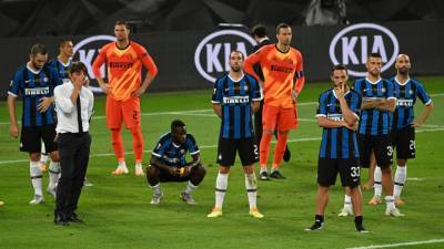 «Интер» в четвёртый раз проиграл в финале еврокубкового турнира