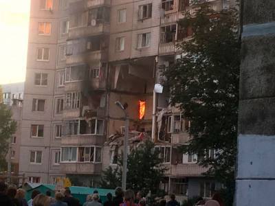 МЧС заявили об угрозе обрушения плит в доме в Ярославле, где прогремел взрыв