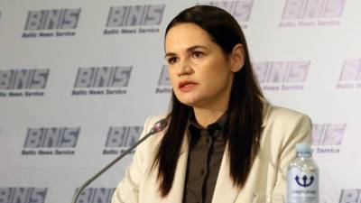 Тихановская не будет баллотироваться в случае назначения выборов в Белоруссии