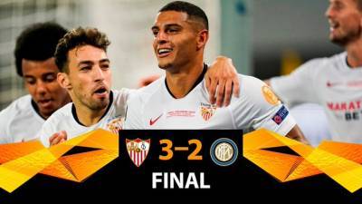Испанская «Севилья» в шестой раз выиграла Лигу Европы