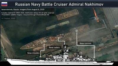 СМИ: крейсер «Адмирал Нахимов» станет самым мощным в мире