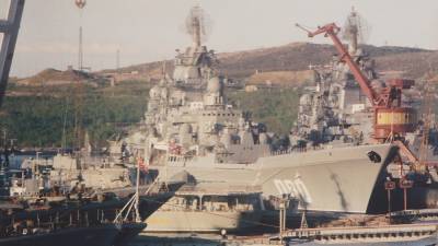 Российский крейсер назвали самым мощным кораблем в мире