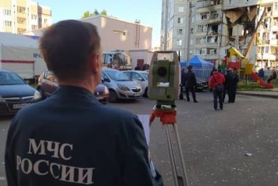 Повреждённый взрывом дом в Ярославе начали обследовать с помощью комплекса «Струна»
