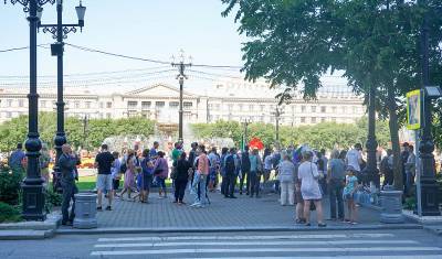 Жители Хабаровска вновь вышли на акцию в защиту Фургала
