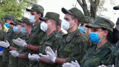 В Киргизии завершили работу российские военные врачи, которые оказывали помощь в борьбе с корорнавирусом