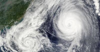 Тайфун "Бави" приближается к Корее