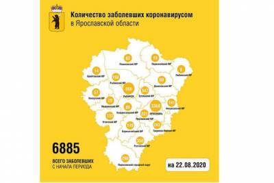 За сутки в Ярославской области 38 человек заболели COVID-19