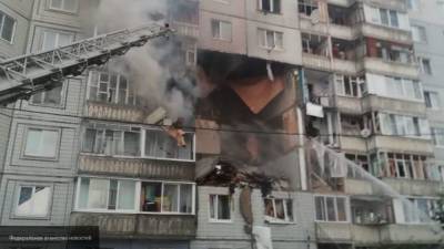 Камера наблюдения засняла момент взрыва в ярославской многоэтажке