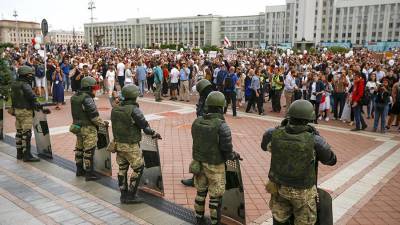 МВД Белоруссии сообщило о задержании одного из координатора протестов