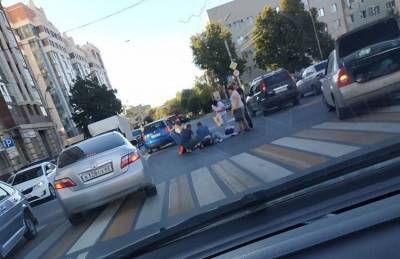 В ДТП на улице Вокзальной в Рязани пострадала 20-летняя девушка