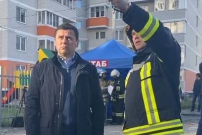 Губернатор Ярославской области посетил место взрыва в Ярославле и больницу имени Соловьева